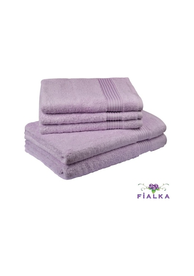 Fialka Arola Bambu Havlu Lila 50X90