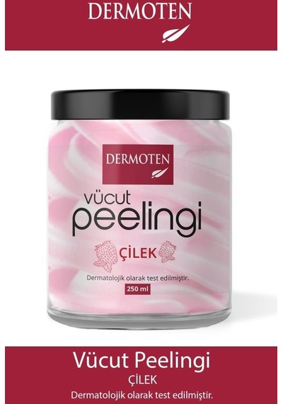 Dermoten Çilekli Vücut Peeling 250 ML
