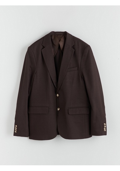 Lcw Busıness Kahverengi Dar Kalıp Erkek Blazer Ceket