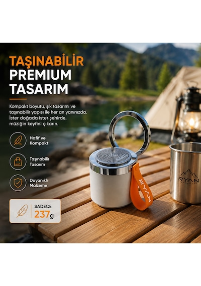 Magsafe Bluetooth Hoparlör Telefon Standı Bluetooth 5.4 5w Güçlü Ses Manyetik Telefon Tutucu Taşınabilir Mini Hoparlör Magsound Pro Ry-msp01