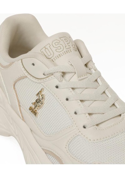 U.S. Polo Assn. U.s.polo Assn Ilına 6fx Bej Comfort Casual Anatomik Spor Ayakkabısı Bej