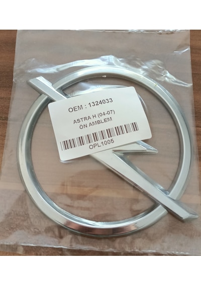Opel Astra H Ön Arma Logo 2004 - 2007 Modeller Arası Uyumludur