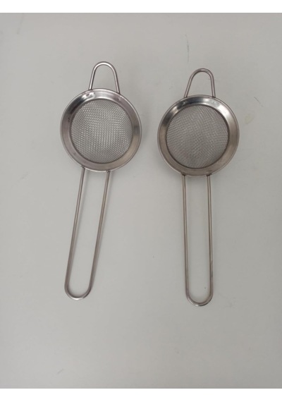 2 Li Saplı Çay Süzgeci Paslanmaz Metal Bardak Çay Süzgeci Ve Pudra Şekeri Eleği Diğer