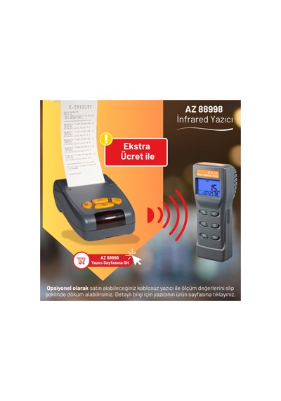 Az 7702 Yüksek Hassasiyetli Karbonmonoksit Ölçer - 862040835