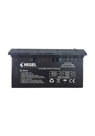 Hegel Lifepo4 Lityum Akü 300ah 12.8v
