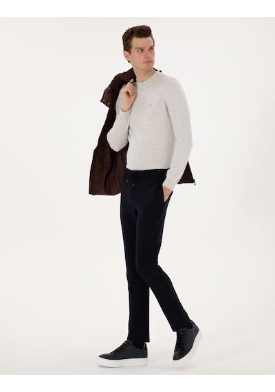 Pierre Cardin Erkek Lacivert Pantolon Kanvas-chino 50309926-vr033 Lacivert