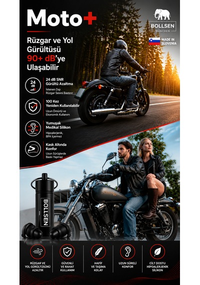 Moto Kulak Tıkaçları Motosiklet Sürücüleri İçin 24 Db Snr Rüzgar Gürültüsü Azaltıcı Silikon Kask Altına Uyumlu Yeniden Kullanılabilir Yıkanabilir Dayanıklı Rahat Günlük Kullanım