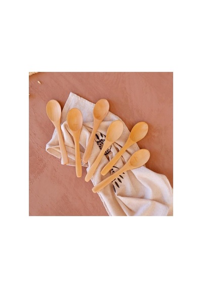 6'li Bambu Ölçü Ve Baharat Kaşığı Seti, Çok Renkli, 13 Cm Diğer