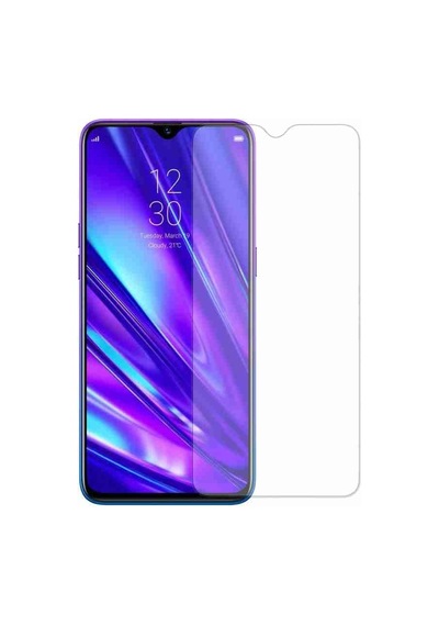 Realme 5 Pro İle Uyumlu Ekran Koruyucu Şeffaf Temperli Kırılmaz Cam Ekran Koruyucu