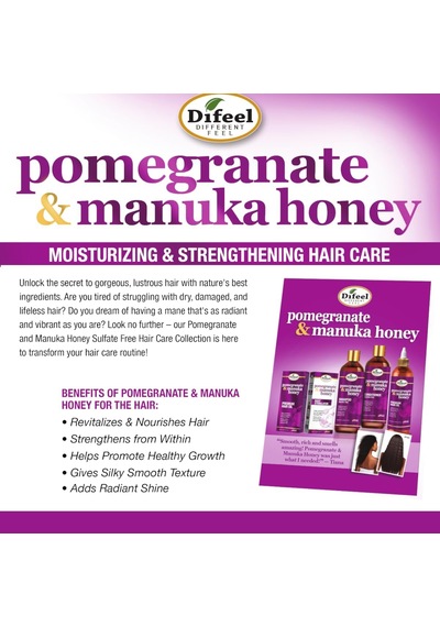 Pomegranate & Manuka Honey Sülfatsız Şampuan 354.9ml, 21959050830