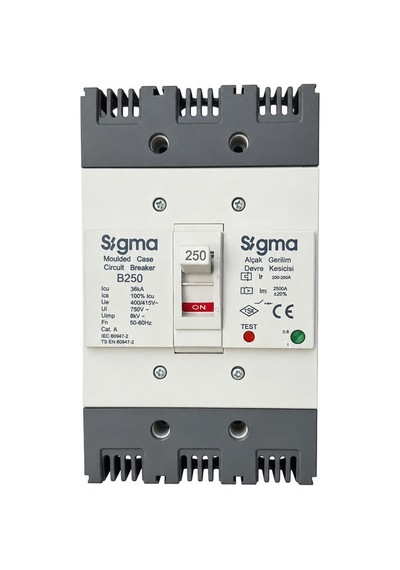 Sigma Termik Ayarlı Ag Devre Kesici B250 250a 3p 36ka