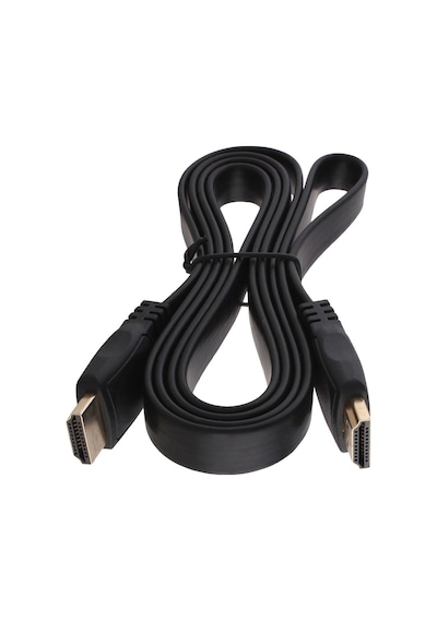 1.5 Metre Hdmi Kablo Yassı Flat 1.4V Siyah
