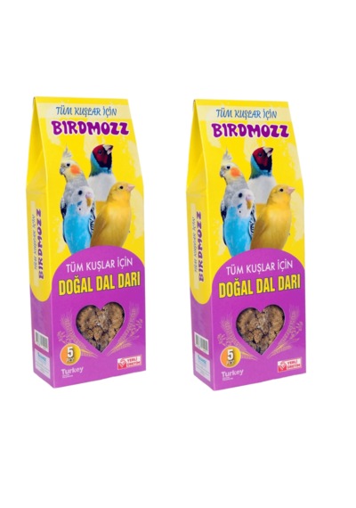 Birdmozz Doğal Kızıl Dal Darı 5'li Paket X 2 Adet