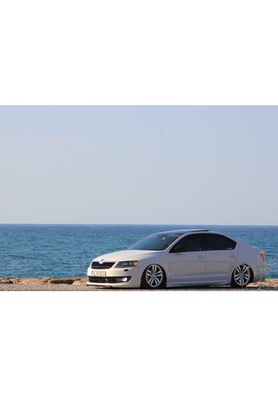 Skoda Octavia Yan Marşpiyel Plastik