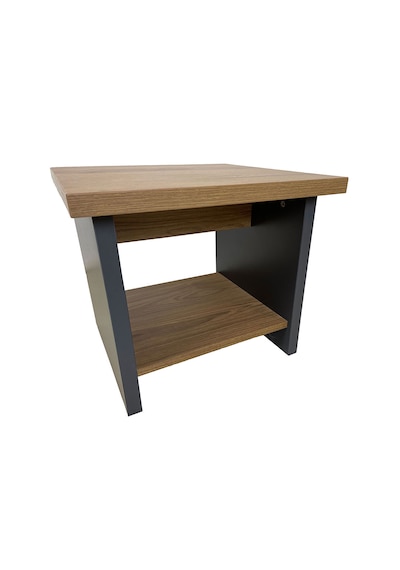 Goldsit Standart Sehpa 50 50 Cm Ud - Antrasit Açık Ceviz