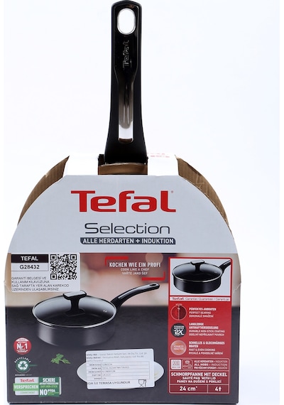Tefal Kapaklı Tava 24 Cm G2843234 Renkli