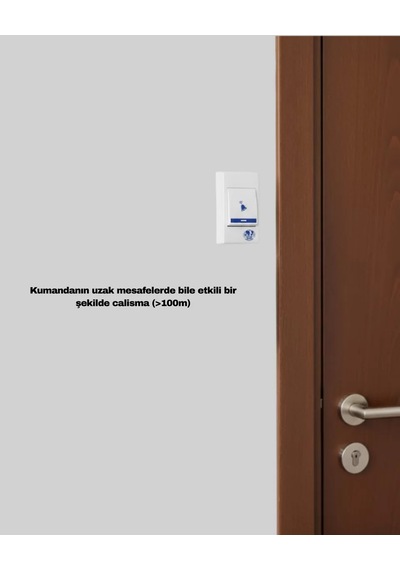 Northcity Kablosuz Kapı Zili - 32 Melodi Seçeneği İle Ev Ofis İçin Yeni Nesil Çözüm