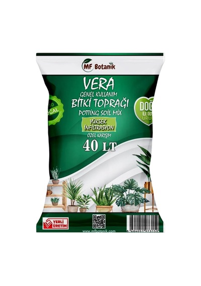 Mf Botanik Vera Ithal Torf Cocopeat Özel Karışım Saksı Harcı Bitki Toprağı 40 Litre Diğer