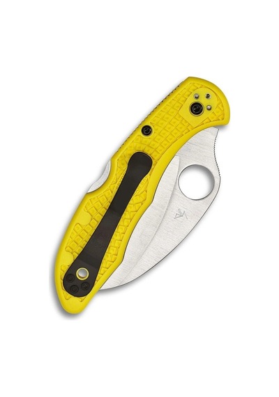 Spyderco Tasman Salt 2 Yellow Spyderedge Kamp Çakı Sarı