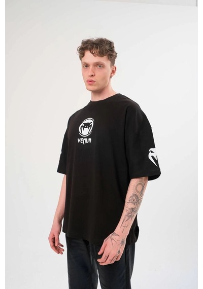 Barlashive Erkek Kısa Kol Tişört Göğüs Ve Kol Bisiklet Yaka Baskılı T-shirt - Siyah Çok Renkli Barlashive Erkek Kısa Kol Tişört Göğüs Ve Kol Bisiklet Yaka Baskılı T-shirt - Siyah Çok Renkli