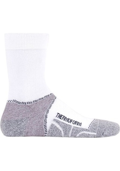 Thermoform Unisex Walking Uzun Çorap Beyaz