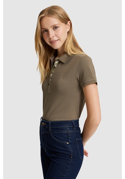 U.S. Polo Assn. U.s. Polo Assn. Kadın Haki Tişört Basic 50321798-vr027