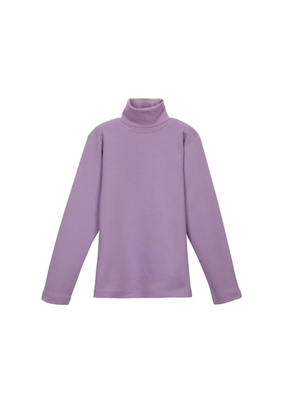 Lovetti Lila Kız Çocuk Tam Balıkçı Uzun Kol Tişört 1022L009 Lila