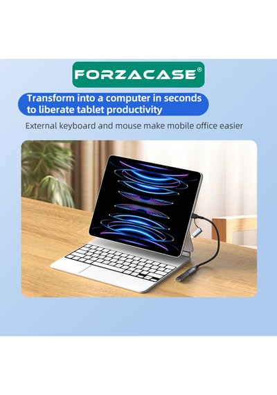 2in1 Type-c Ve Lightning Girişli Usb 3.0 Otg Adaptörü - Fc899