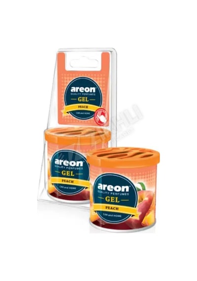 5 Adet Areon Gel Can Blister Peach Bardaklık Oto Araç Kokusu Diğer