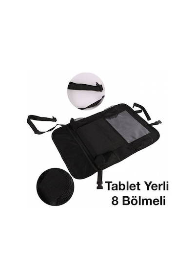 Coofbe 8 Bölmeli Araç Koltuk Arkası Organizer Araba Koltuk Arkası Eşya Düzenleyici Organizer