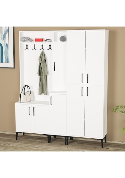 Kalenderdekor1 Kalender Dekor Rose-1-2-4 Rs01 Portmanto Vestiyer Ayakkabılık