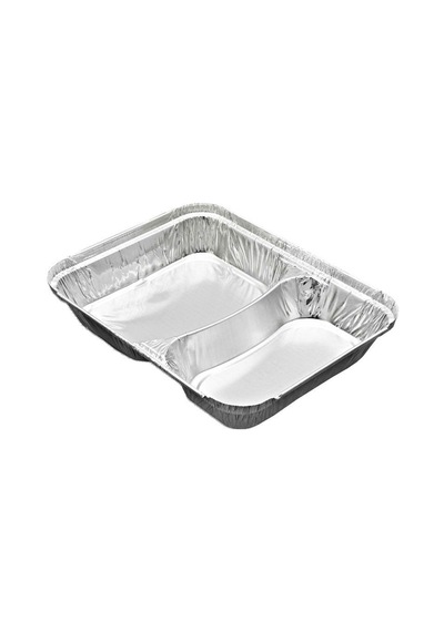 Alüminyum Kap 2Gözlü 100 Lü + Kapak