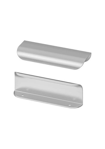 Ikea Bıllsbro 2'li Mobilya Kulpu 120 Mm Gri