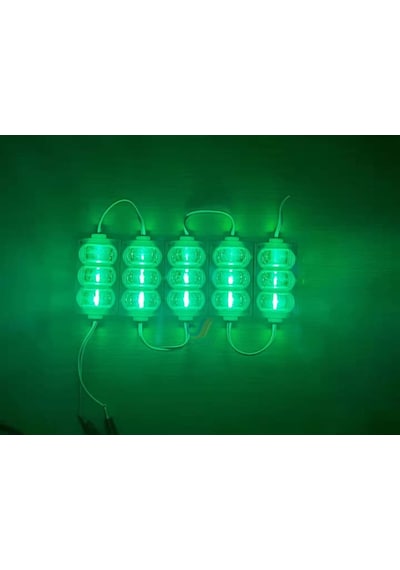 Yeni Nesil Modül Geniş(Yan)Açılı Güçlü Led Işık 3’Lü 12V (5 Adet)