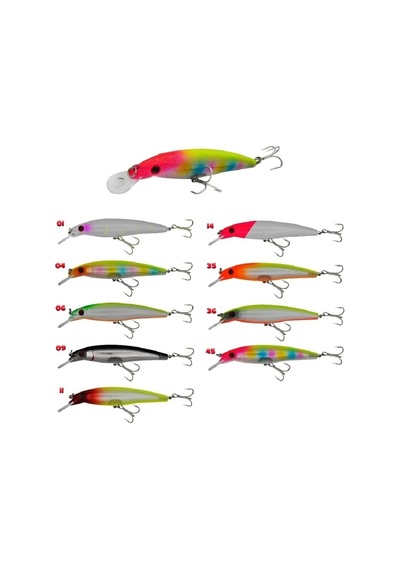 Wily Deep Diver 10.5 Cm Maket Balık 16 Gr 0-1.2m Renk:04