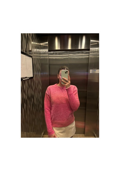 Maison Velora Kadın Pembe Bisiklet Yaka Degrade Renk Geçişli Uzun Kollu Basic Triko Kazak Pembe Degrade 923424312 Pembe Degrade Maison Velora Kadın Pembe Bisiklet Yaka Degrade Renk Geçişli Uzun Kollu Basic Triko Kazak Pembe Degrade 923424312 Pembe Degrade