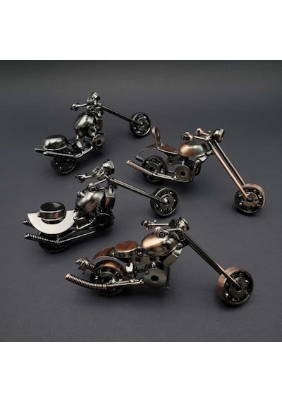 El Yapimi Dekoratif Metal Motor Standart