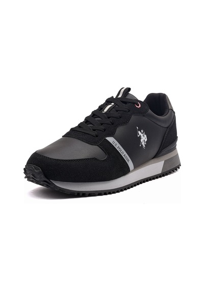 U.s.polo Assn. U.s.polo Assn. 5w Traden Glb 5pr Erkek Spor Ayakkabı Sıyah 40-45 Siyah