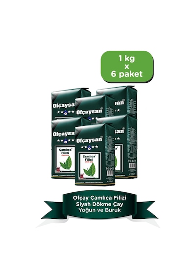 Ofçaysan Çamlıca Filizi Çayı 1000 Gr X 6'lı