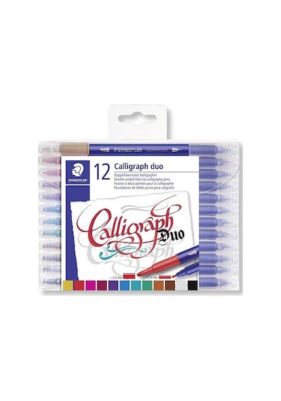 Staedtler Çift Taraflı Kaligrafi Kalem Seti 12 Li 3.5Mm- 2Mm