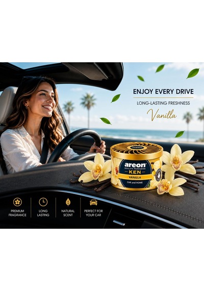 Ken Blister Vanilla Araç Bardaklık Kokusu