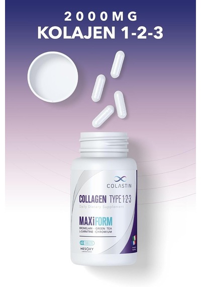 Maxiform Kolajen Tip 1 2 3 Güzellik Ve Form Bir Arada 3 Al 2 Öde 180 Tablet