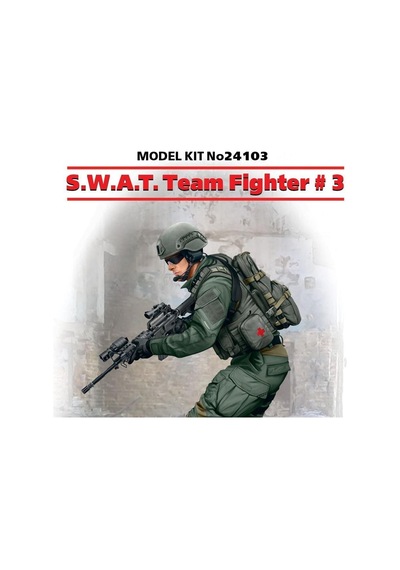 1/24 S.w.a.t. Team Fighter 3 Maketi, Icm 24103