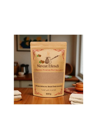 Nevzat Efendi Zanidex Premium 800g Özel Karışım Kahve Diğer