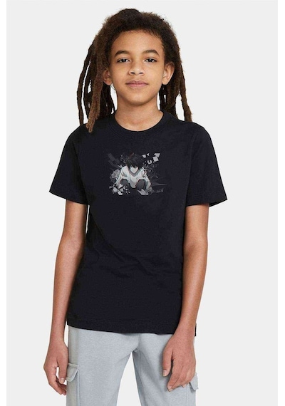 Tshirthane Anime Lawliet Baskılı Unisex Çocuk Siyah T-Shirt