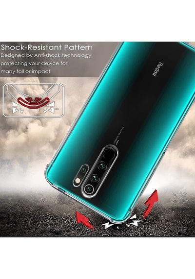 Xiaomi Redmi Note 8 Pro Airbagli Anti Shock Seffaf Zirh Kilif 391346243