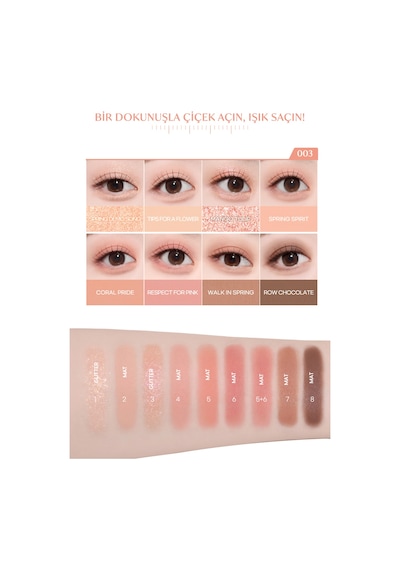 Peripera All Take Mood Palette 003 Canicall You A Flower
