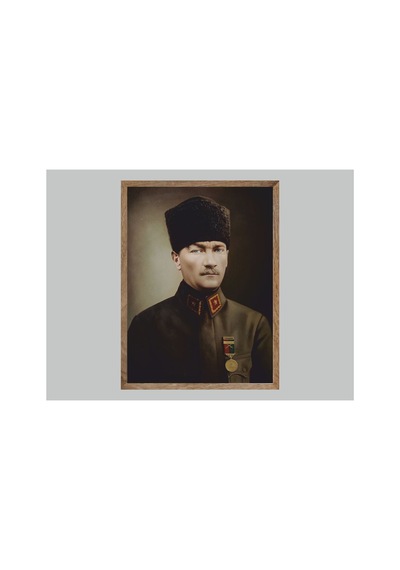 Poster Atatürk Tablosu Yüksek Kalite Tek Parça Ahşap Ceviz Eskitme Çerçeveli Çok Renkli - 815199435 Çok Renkli Poster Atatürk Tablosu Yüksek Kalite Tek Parça Ahşap Ceviz Eskitme Çerçeveli Çok Renkli - 815199435 Çok Renkli