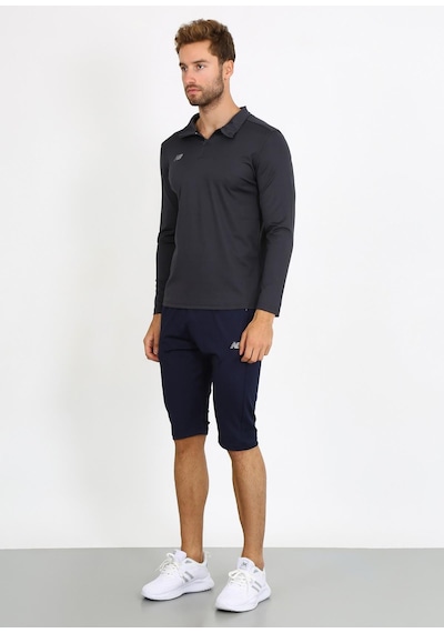 New Balance Nbtmcp-avı Erkek Kapri Şort Lacivert