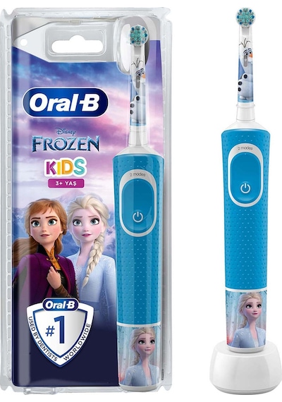 Oral-B D100 Vitality Frozen Özel Seri Çocuklar İçin Şarj Edilebilir Diş Fırçası